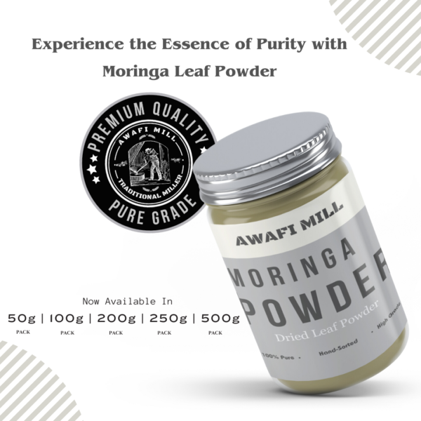 Awafi Mill Moringa Leaf Powder Variations