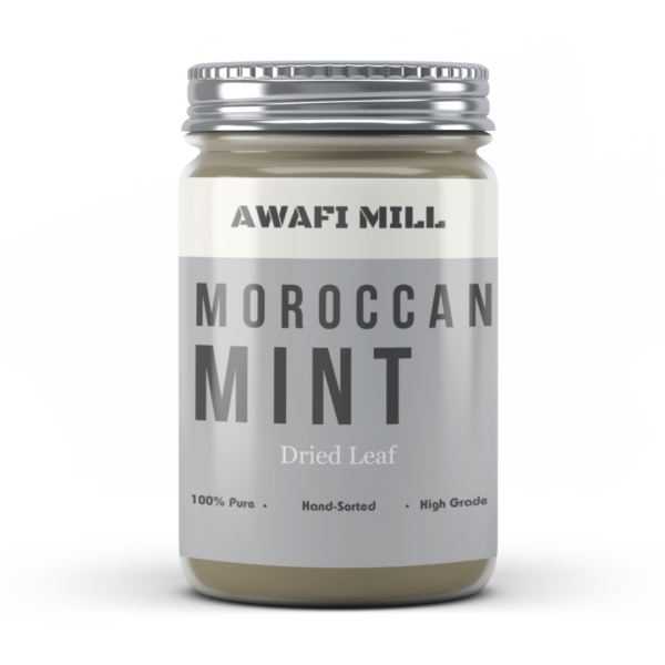 Awafi Mill Moroccan Mint Dried Leaf Bottle