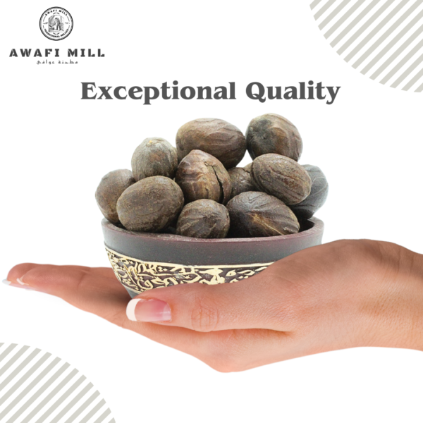 Awafi Mill Nutmeg Whole Indian Jadibooti Jaiphal Asli Jai phal Jaifal Nutmeg Jayfal quality
