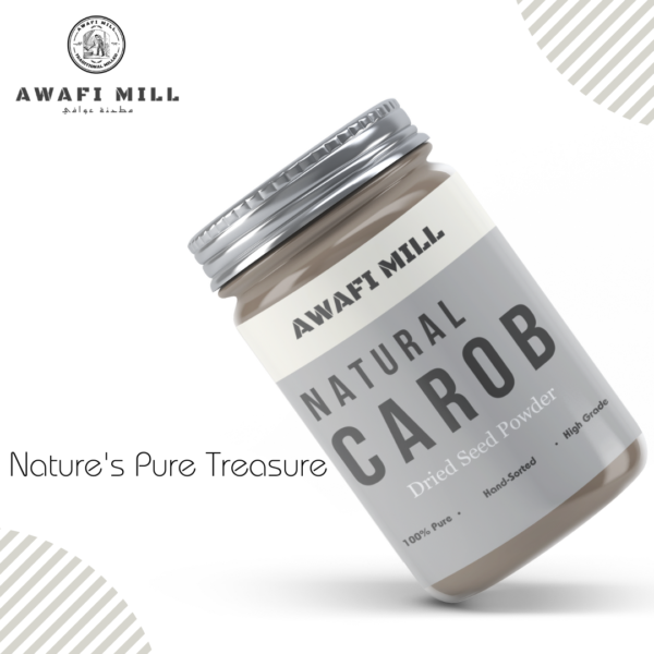 Awafi Mill Pure Carob Seed Powder