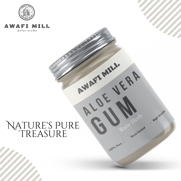 Awafi Mill Pure essence of Dried Aloe Vera Gum