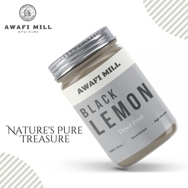Awafi Mill Pure essence of Dried Black Lemon