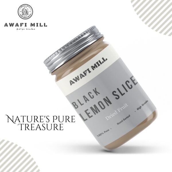 Awafi Mill Pure essence of Dried Black Lemon Slices