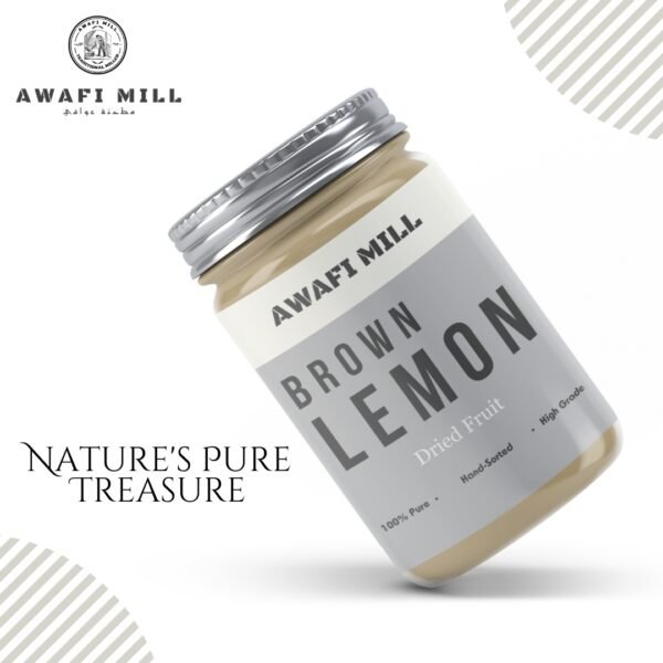 Awafi Mill Pure essence of Dried Brown Lemon
