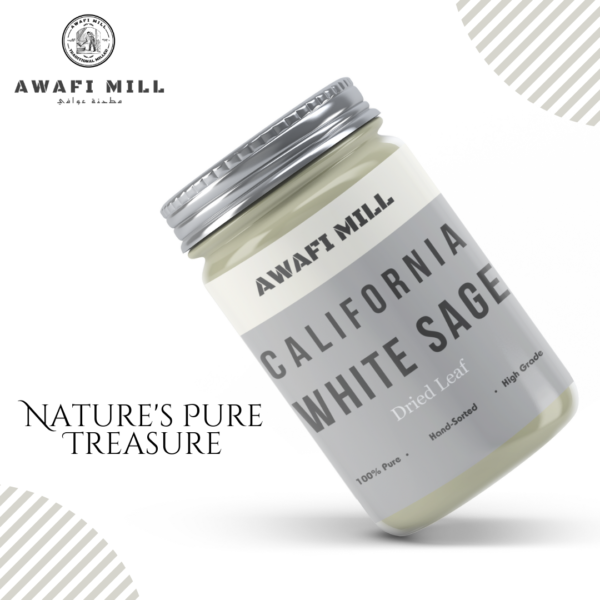 Awafi Mill Pure essence of Dried California White Sage Leaf