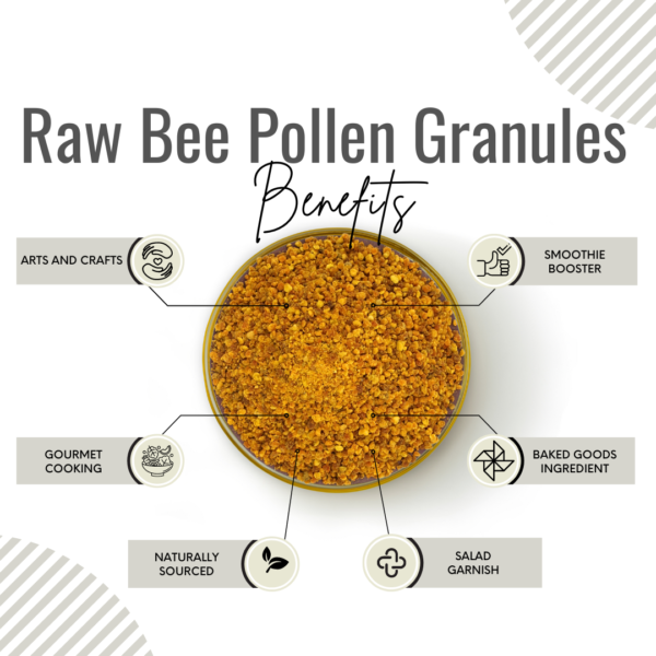 Awafi Mill Raw Bee Pollen Granules Benefits