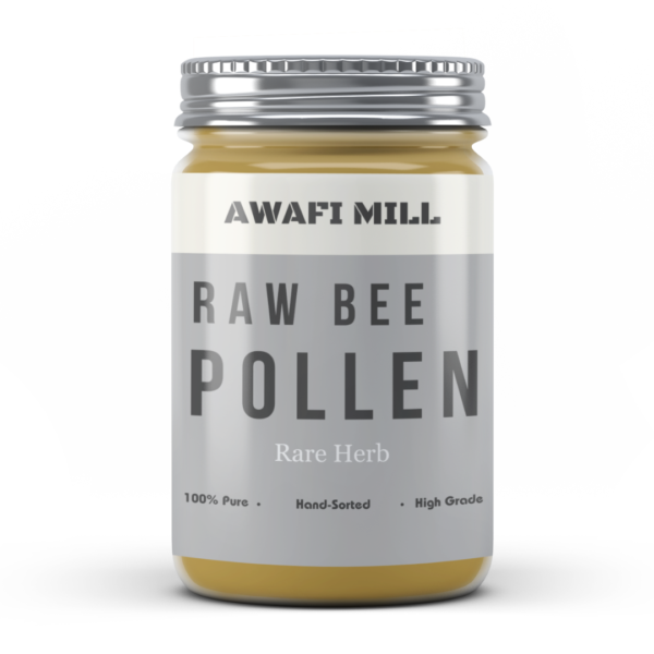 Awafi Mill Raw Bee Pollen Granules Bottle