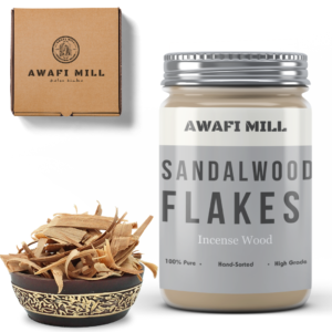 Awafi Mill Sandalwood Flakes Incense Wood