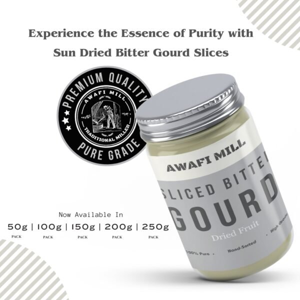 Awafi Mill Sun Dried Bitter Gourd Slice Variations
