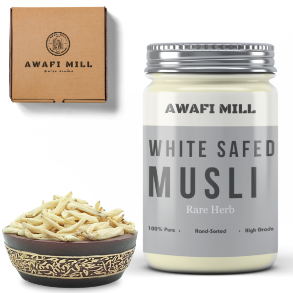 Awafi Mill White Safed Musli Raw