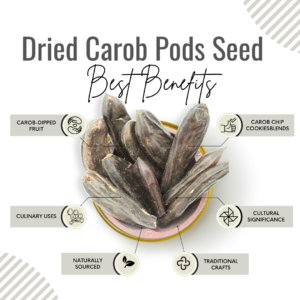 Awafi Mill carob pods dried seeds benefits