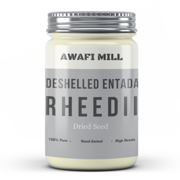 Awafi Mill deshelled entada rheedi seed bottle