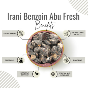Awafi Mill irani benzoin abu fresh Benefits