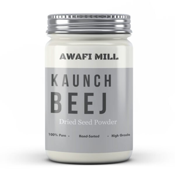 Awafi Mill kaunch beej powder bottle