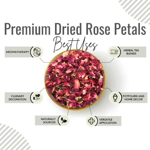 Rose Petals | Dried Rose - Image 3