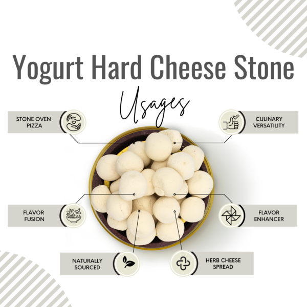 Yogurt Hard Cheese Stone | Laban Kishk Kurut - Image 3