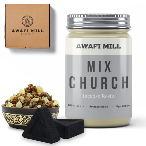 Church Mix Incense With Triangle Charcoal Tablet