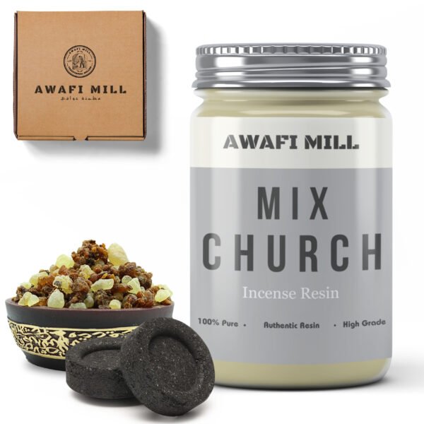 Mix Church Incense With Charcoal Tablet