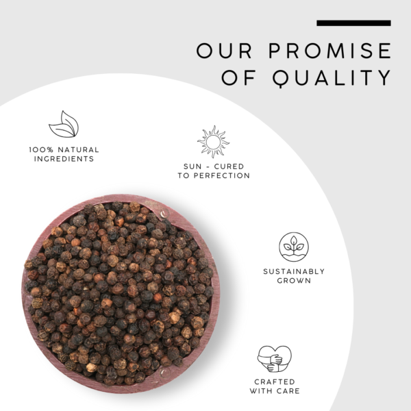 AWAFI MILL Black Pepper | Premium Whole Black Peppercorns - Image 3