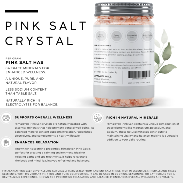 Pink salt crystal | Sendha Namak - Image 2