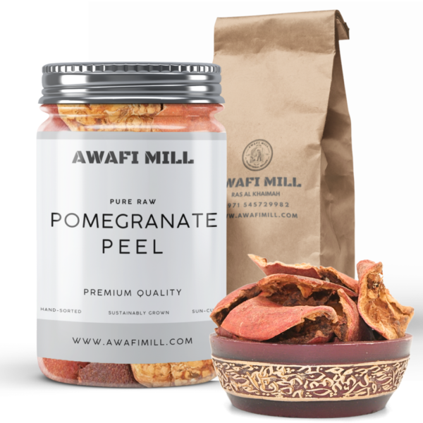 Dried Pomegranate Peel | Natural Sun-Dried Pomegranate Rind