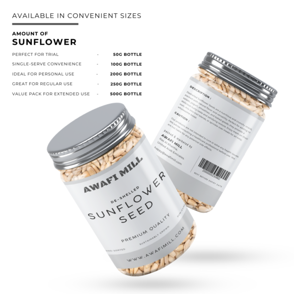 De-Shelled Sunflower Seeds | Hulled Sunflower Kernels - Image 4