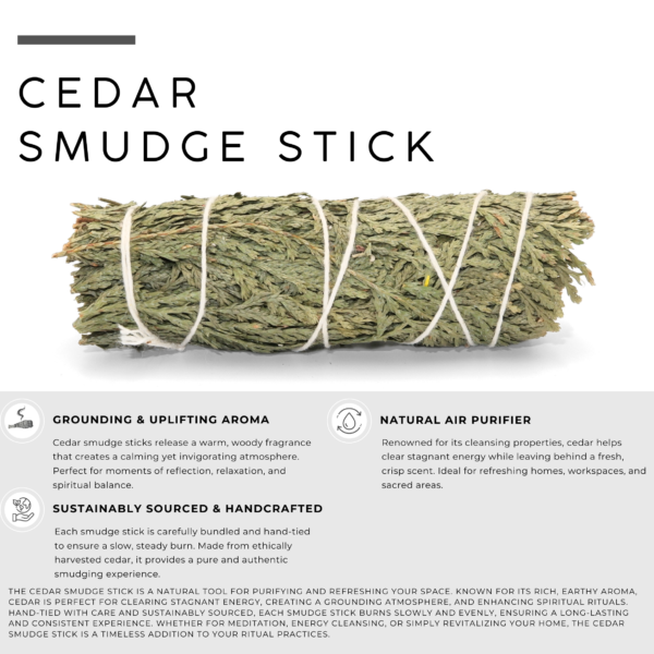 Cedar Smudge Stick - Image 2