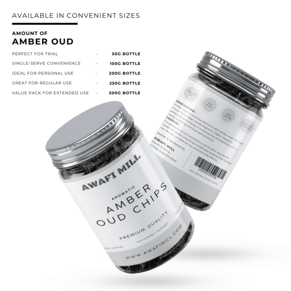 Amber Oud Chips | Premium Agarwood Incense - Image 6
