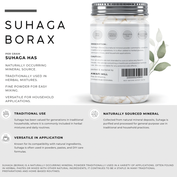 Suhaga | Natural Borax Crystals | - Image 2