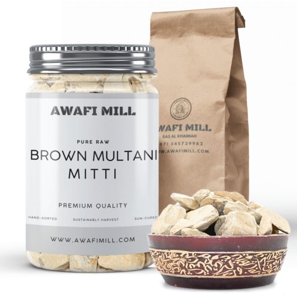 Brown Multani Mitti | Natural Indian Fuller’s Earth Clay Stones |