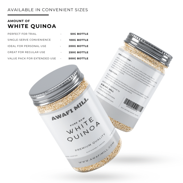White Quinoa | Naturally Cleaned Whole Seeds | - Image 6