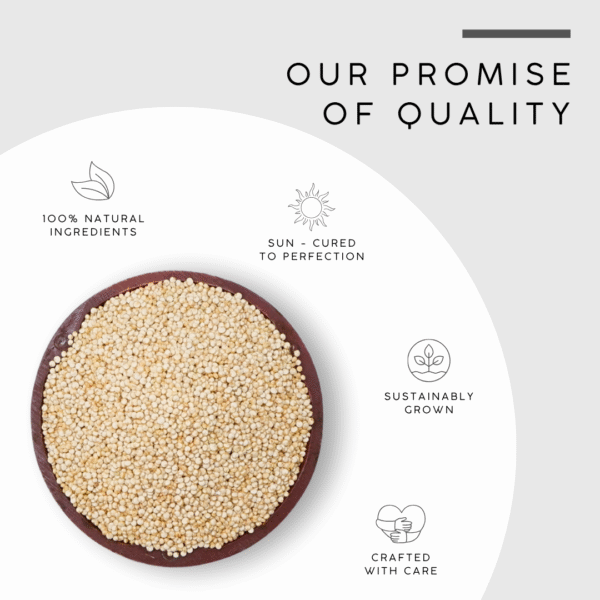 White Quinoa | Naturally Cleaned Whole Seeds | - Image 5