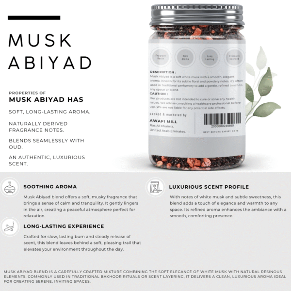 Musk Abiyad | Natural Musk Blend | - Image 2