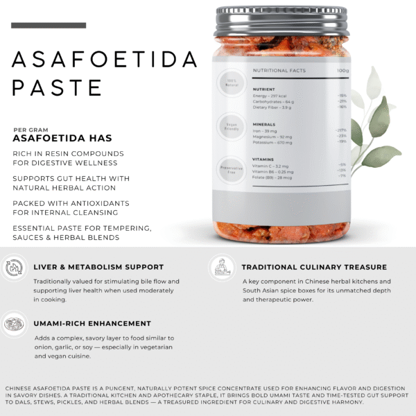 Chinese Asafoetida Paste | Hing Paste | Ferula Asafoetida - Image 2