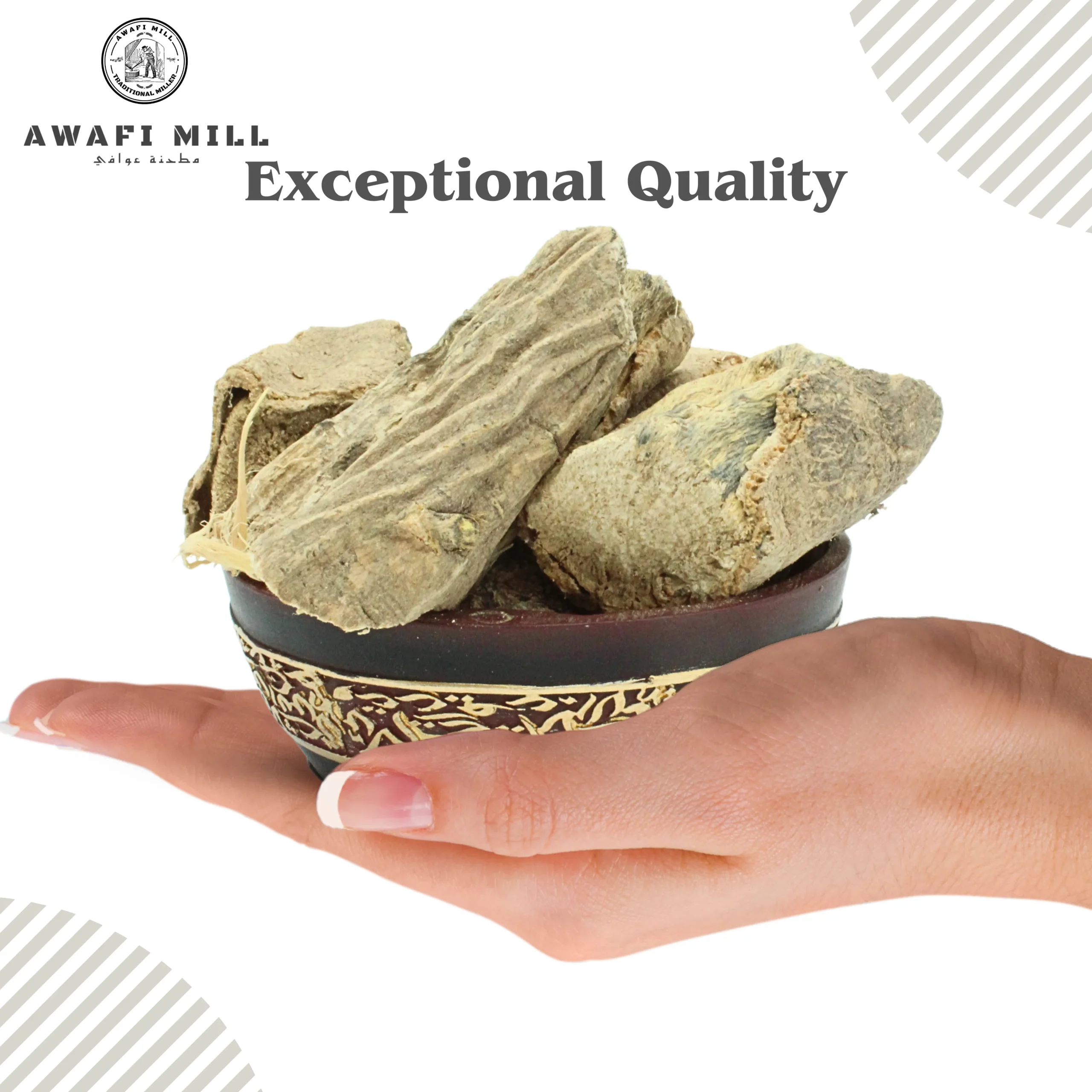 3 Awafi Mill – Dried Qust Al Bahri root Quality