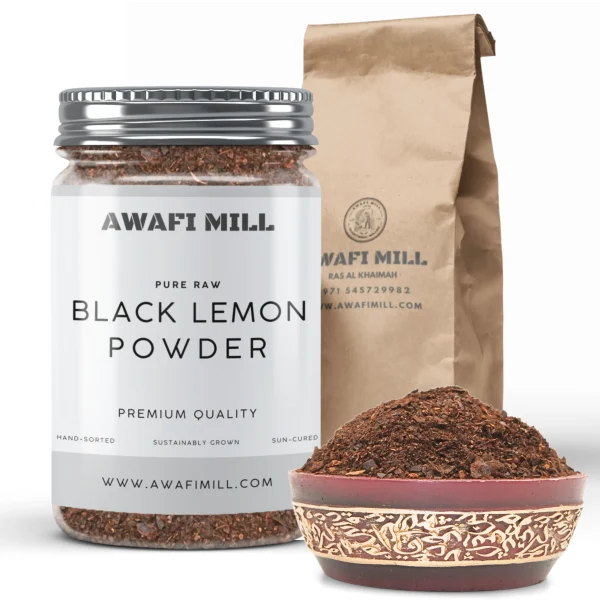 Black Lemon Powder | Dried Lime Powder