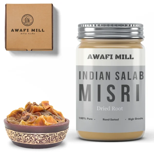 Indian Salab Misri | Orchis Latifolia Root