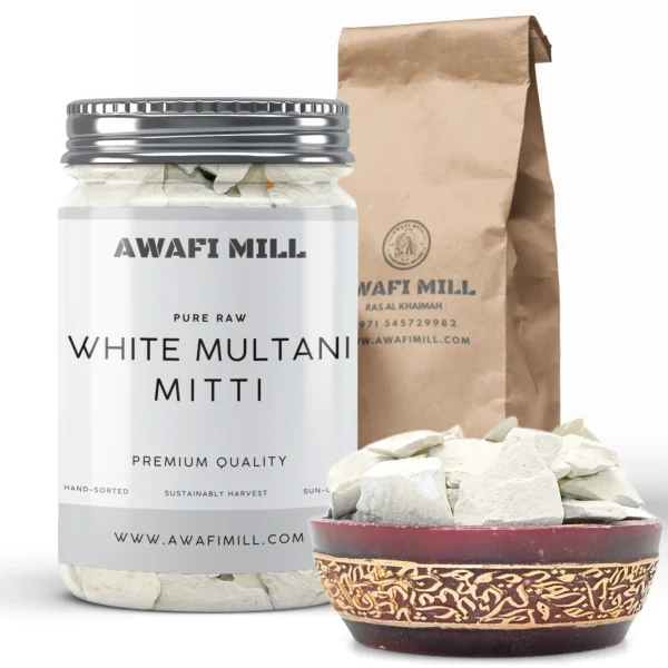 White Multani Mitti | Natural Fuller’s Earth Clay Stones